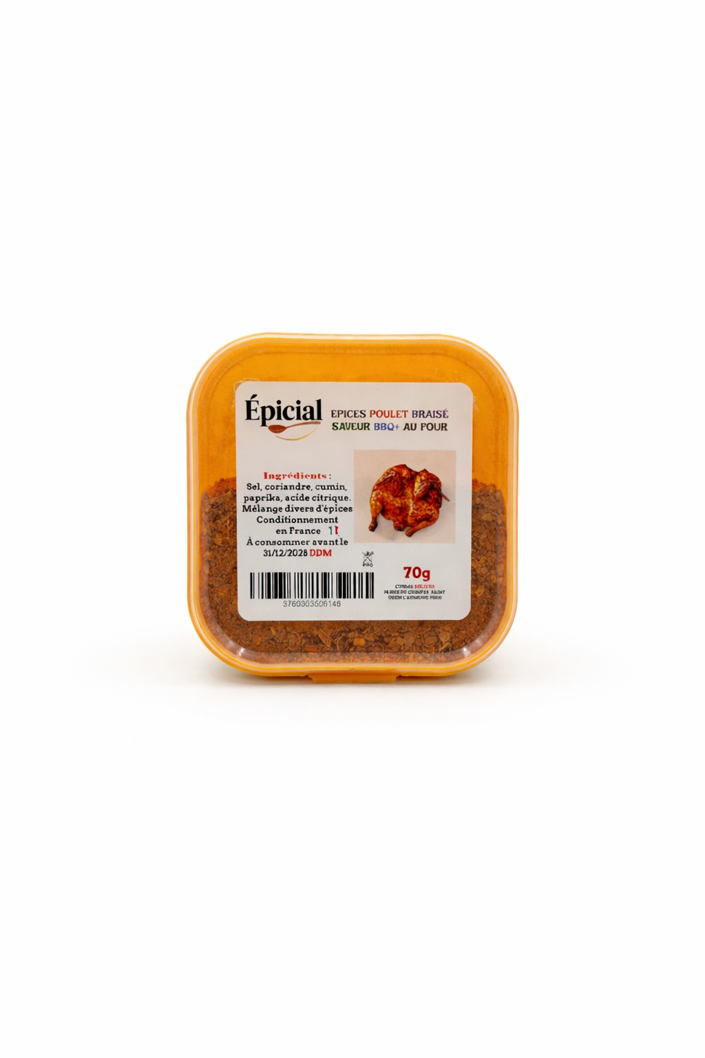 Épices Poulet braisé BBQ ( Four ) - Mélange 70g