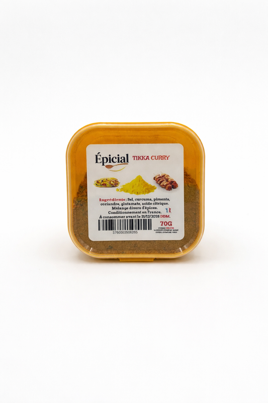 Épices Tikka curry - Mélange 70g