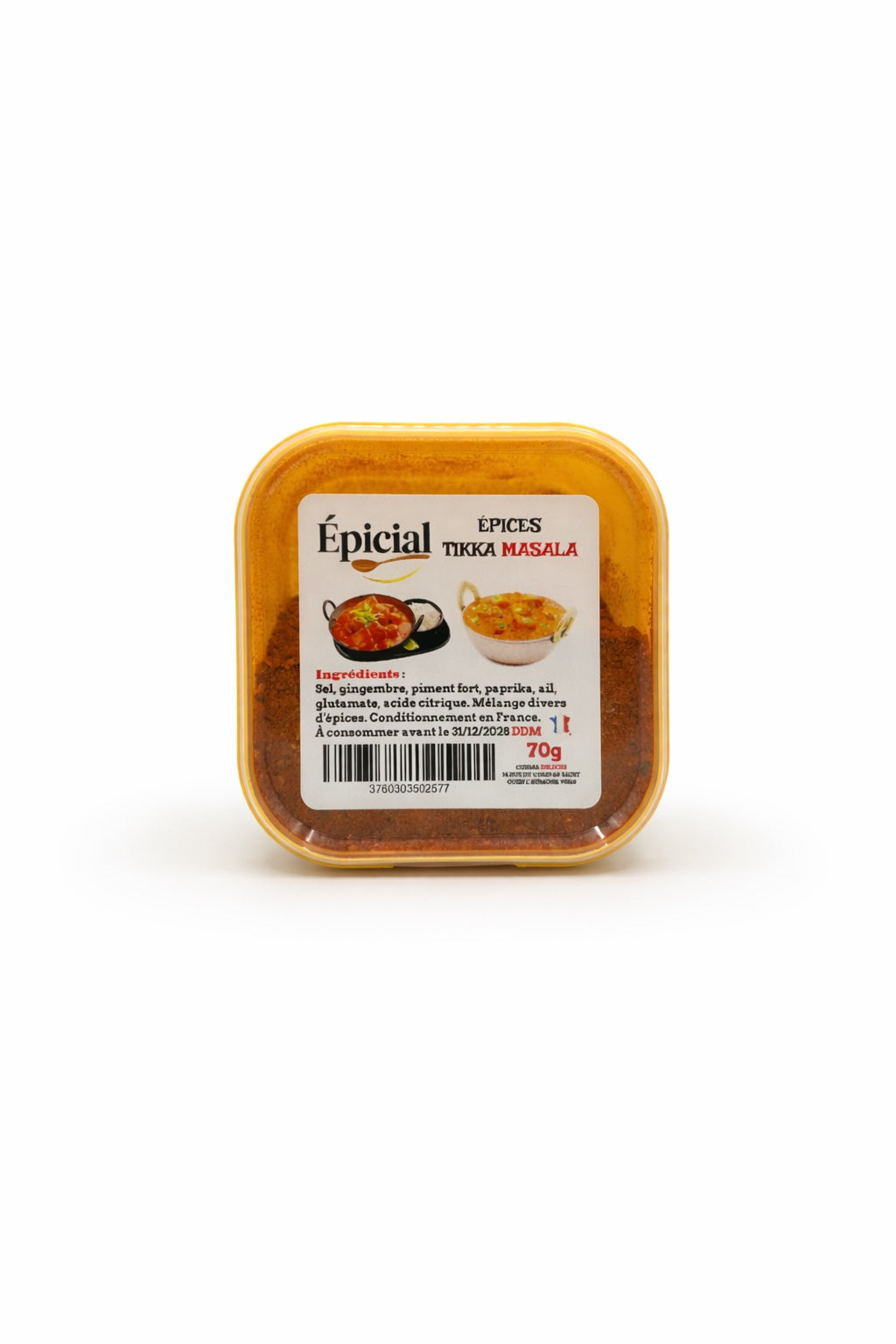 Épices Tikka massala - Mélange 70g