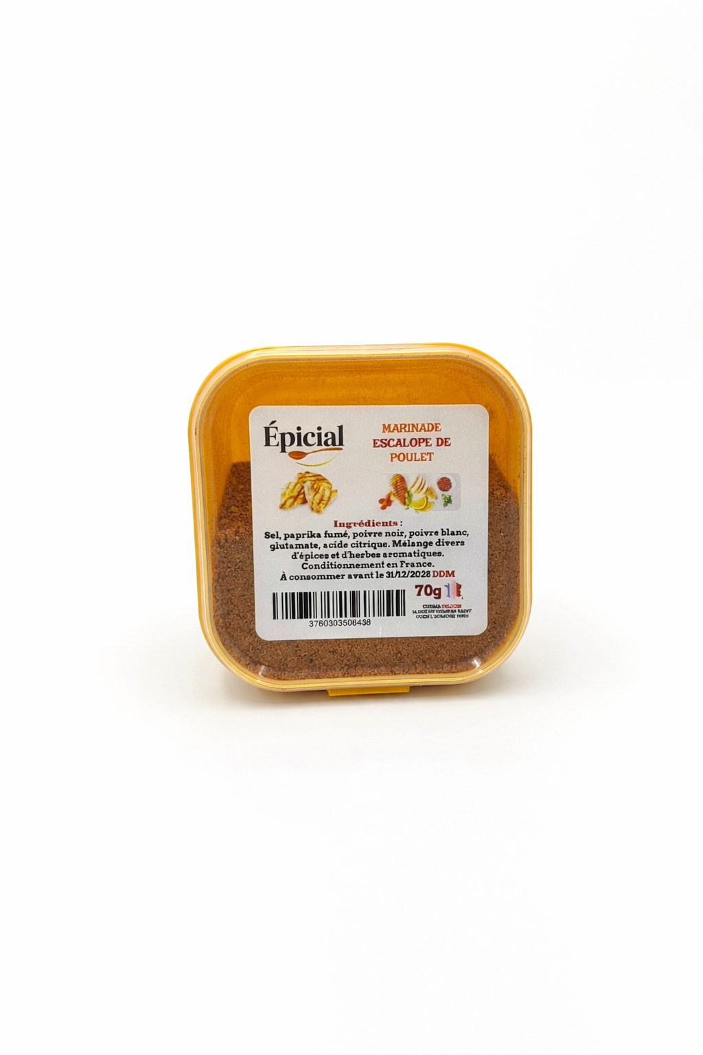 Épices Marinade escalope de poulet - Mélange 70g