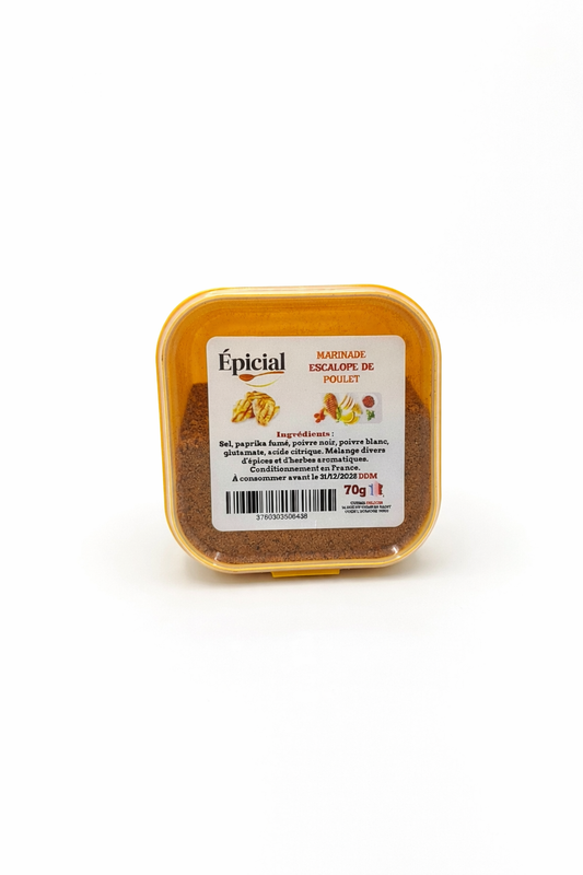 Épices Marinade escalope de poulet - Mélange 70g